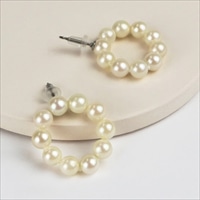 Seashore宇和島あこや真珠 アコヤ真珠 10粒 ピアス〔ラウンド直径:約2cm〕パールピアス