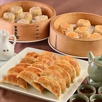 天津飯店 ジャンボ餃子 海老焼売 肉焼売 芙蓉詰合せ 〔特製ジャンボ餃子40g×20、海老焼売40g×6、肉焼売40g×6〕 点心 惣菜