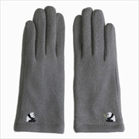 ORuKuBET 女性用 パンダ刺繍 ジャージグローブ〔手囲いサイズ：21～22cm〕手袋 レディース ポスト投函便