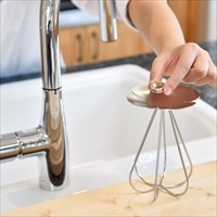 アクセサリースタンド シルバー 〔サイズ:約10.3×10.3×高さ14.7cm、重量:約0.13kg〕 アクセサリートレー【沖縄県・離島 配送不可】