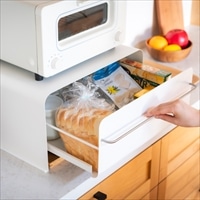 ブレッドドロワー 〔外寸：約43.7×35.0×高さ23.2cm、重量：約5.45kg〕 台所用品 キッチン収納【沖縄県・離島 配送不可】