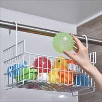 お風呂用 おもちゃバスケット ワイドタイプ ホワイト 〔サイズ：約35.7×18.6×27.4cm、重量：約0.54kg〕 バスルーム収納【沖縄県・離島 配送不可】