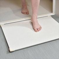 バスマット Lサイズ 〔サイズ：約60.5×45.5×高さ1.5cm、マット厚さ：0.95cm、重量：約2.48kg〕 お風呂マット【沖縄県・離島 配送不可】