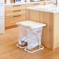 bws SELECTION リサイクルスタンド〔(約)26.0×42.7×55.1cm〕ゴミ袋スタンド【沖縄県・離島 配送不可】