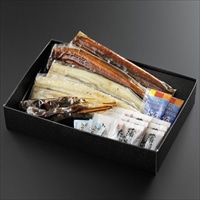 浜名湖産 魚魚一 うなぎ詰合せ 竹セット 〔蒲焼×2、白焼×2、肝焼×2、焼塩×2、わさび×2、(たれ、粉山椒)×6〕 鰻 国産【北海道・沖縄県・離島 配送不可】