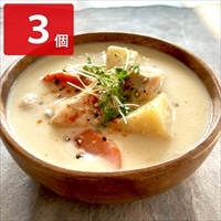 北海道 鶏むね肉のガーリッククリーム煮 〔200g×3〕 肉惣菜