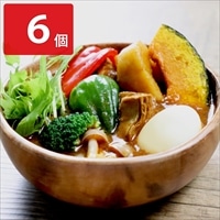 北海道 鶏肉と野菜のスープカレー 〔230g×6〕 カレー 惣菜