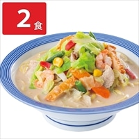 リンガーハット 野菜たっぷりちゃんぽん 〔395g(めん150g)×2〕 ちゃんぽん 冷凍 麺類