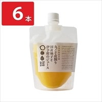 丸ごと皮削り 国産柚子と伊予柑のジュース 200ml パウチ 〔200ml×6本〕 フルーツジュース