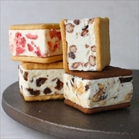 TABLES 堀江バターサンド プレミアムBOX ギフト〔レーズンバター ほか全4種 各3〕バターサンド 冷凍