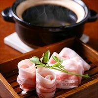 宮崎 あじ豚 ぶたしゃぶ プレミアム セット ギフト用 〔豚肉(ロース・バラ)、ぽんつゆ、生麺×2、ラーメン用タレ、鍋だし用具材〕 鍋セット