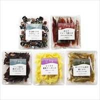 北陸 小さなおつまみ専門店 bary 海鮮 おつまみセット〔ひとくち鮭とば、焼ほたるいか ほか全5種〕珍味 詰め合わせ 【沖縄・離島 配送不可】