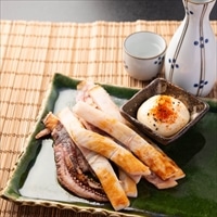 鰺ヶ沢名物 天日干し 炭火焼いか 〔100g×3〕 焼きイカ 冷凍 スルメイカ