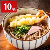 国産蕎麦粉 小麦粉使用 清流利賀そば 段ボール箱 〔180g×10〕 蕎麦 乾麺