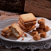 CHEESE CAVERY 2種 ギフトセット S 〔チーズポルボローネ25g×2、チーズサンド35g×10〕 スイーツ