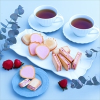 苺のワルツ 2種 ギフトセット M 〔チョコタルト25g×8、あまおう苺のバターサンド19g×8〕 スイーツ