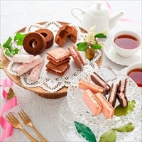 苺のスイーツ 5種 ギフトセット M 〔クッキー3種、クランチショコラバー、キャラメリゼバウム〕 スイーツ 個包装