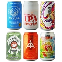国産 クラフトビール IPA 飲み比べ〔長浜、常陸野ネストセッション ほか全6種〕缶ビール 350ml