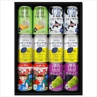 北海道産果実の味わいとレモンラガーセット〔りんごのほっぺ ほか全5種計12本〕チューハイ 発泡酒