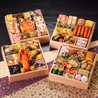 京都 しょうざん千寿閣 和風おせち 千寿閣 与段重〔4~5人前(67種67品)〕御節料理 お正月【沖縄県・離島 配送不可】