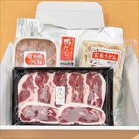 但馬鴨 鴨鍋 2人前 詰め合わせ 〔但馬鴨肉スライス100g、但馬鴨つくね100g、鴨だし800ml、玄米うどん200g〕 鍋セット 冷凍