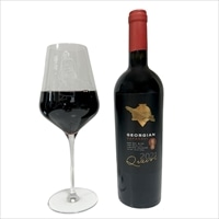 ジョージアワイン Georgian サペラヴィ 2021 赤ワイン 〔750ml〕 果実酒