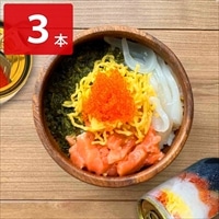 ねばねば海鮮丼 缶べぇ 〔180g×3本〕 海鮮惣菜 冷凍