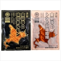 札幌 金獅子 味噌ホルモン トントロ味噌味〔ホルモン200g、トントロ170g 各3〕豚ホルモン 豚トロ 【沖縄県・離島 配送不可】