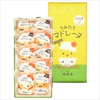 お茶元 胡蝶庵 うみたて マドレーヌ 〔17g×10個〕 焼菓子