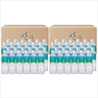 超軟水 シリカ水 +S water 〔(500ml×24本)×2ケース〕 ミネラルウォーター【北海道・沖縄県・離島 配送不可】