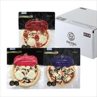 ピエトロ ピザ 3枚セット 〔マルゲリータ・博多辛子明太子・なすとひき肉 (1枚あたり直径約19cm)〕 洋惣菜