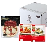 ピエトロ ピザ&パスタ2種セット 〔ピザ(マルゲリータ)、パスタ(トマトソース・クリームソース)〕 洋惣菜