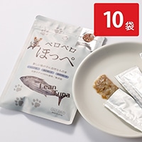 ドッグフード 天然まぐろ 無添加トッピング ペロペロほっぺ〔(10g×7本)×10袋〕ペットフード 国産