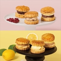 あんバター スコーンサンド ギフトBOX〔小豆3種・檸檬3種 計6個〕スイーツ 焼菓子