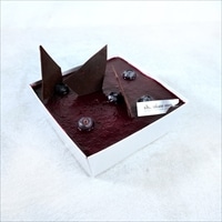 スイーツボックス 白金ティラミス ブルーベリー〔底95mm×95mm×高さ40mm〕スイーツ 冷凍