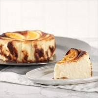 白金バスクチーズケーキ オレンジ〔4号(φ12cm、約360g)〕スイーツ 冷凍