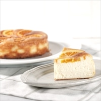 白金ベイクドチーズケーキ オレンジ〔4号(φ12cm、約360g)〕スイーツ 冷凍