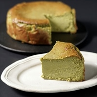 白金ベイクドチーズケーキ 抹茶〔4号(φ12cm)〕スイーツ 冷凍
