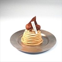 白金スイーツ 皇室献上栗 山江栗のモンブラン ギフト〔3号(直径9cm)〕ケーキ 冷凍