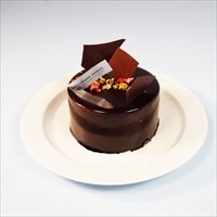 白金ミロワール 2人用 ホールケーキ ショコラ ギフト〔3号(直径9cm)〕ケーキ 冷凍