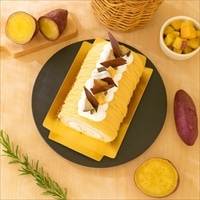 白金スイーツ シルクスイート ロールケーキ ギフト〔幅10cm×奥行16cm×高さ7.7cm〕ケーキ 冷凍