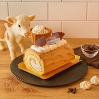 白金スイーツ 白金プレミアム ロールケーキ ショコラ ギフト〔幅10cm×奥行16cm×高さ7.7cm〕ケーキ 冷凍