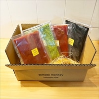 奈良 tomato monkey パスタソース 詰め合わせ〔ジェノベーゼ・プッタネスカ ほか全4種〕冷凍パスタソース