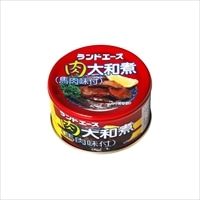 極洋 肉大和煮 馬肉味付 缶詰〔145g(固形量85g)×12〕おかず 肉惣菜