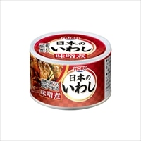 宝幸 日本のいわし 味噌煮 缶詰〔140g(固形量100g)×12〕いわし 缶詰 おかず