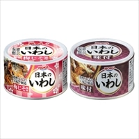 宝幸 日本のいわし 味付 梅じそ風味 缶詰 食べ比べセット〔味付・梅じそ風味 各140g×6〕いわし 缶詰 おかず