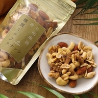 喜界島 香り胡麻油 燻製ミックスナッツ〔100g×4〕おつまみ おやつ ポスト投函便