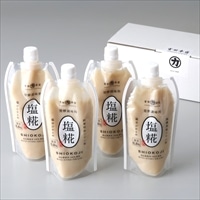 岡山 吉田本店 塩糀 ペースト 発酵調味料〔300g×4〕調味料 米糀