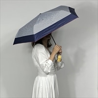 折りたたみ傘 晴雨兼用 マリンボーダー極軽120g カーボン〔サイズ：親骨50cm、直径約85cm〕傘 折り畳み【北海道・沖縄県・離島 配送不可】