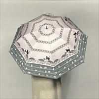 トランスフォーム傘 晴雨兼用 熱中症対策 レース＆猫〔サイズ：直径約108cm、重さ320g〕傘【北海道・沖縄県・離島 配送不可】